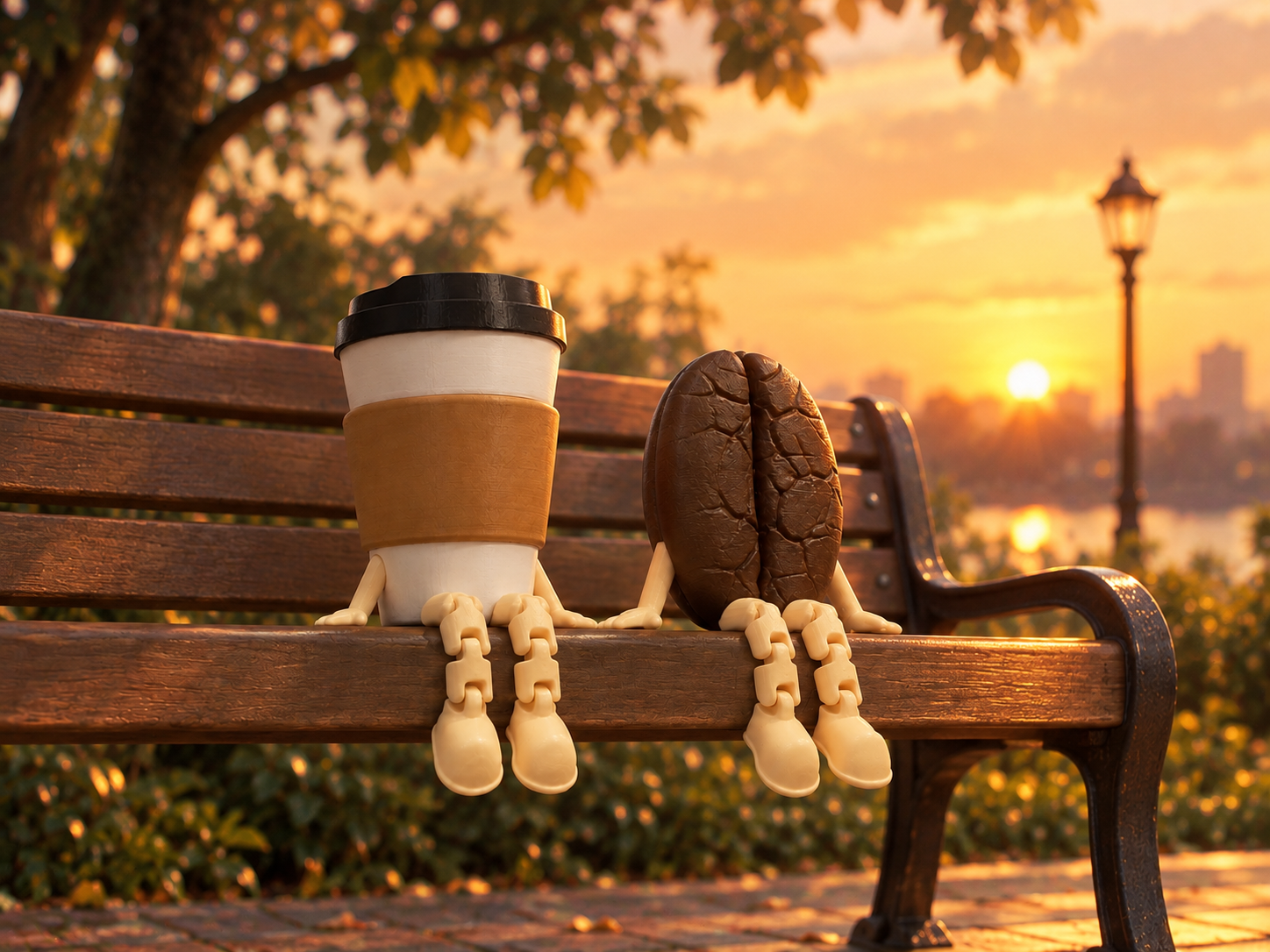 Coffee Couple - A Moment to Pause